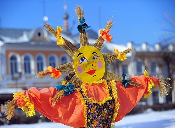 Широка Масленица на Московской площади