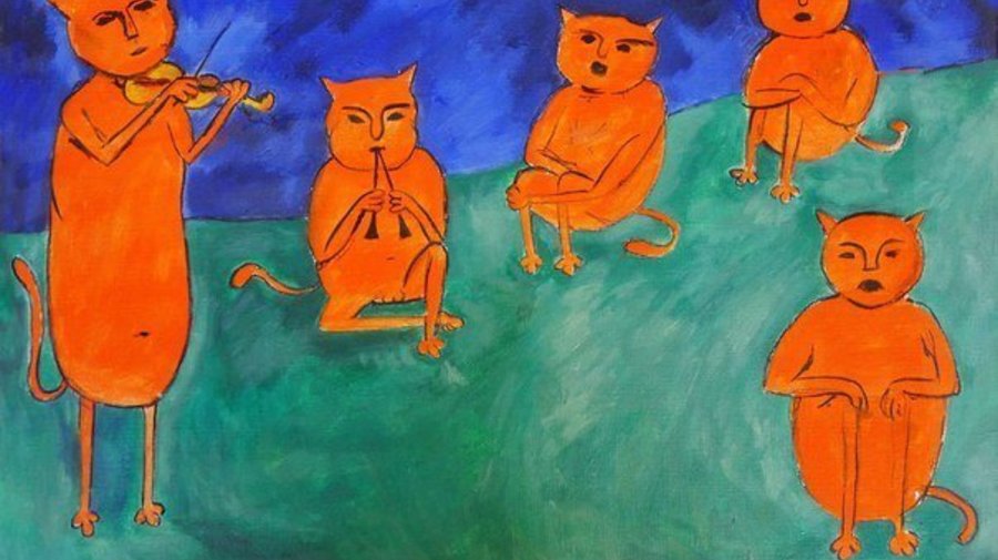 Выставка «Коты известных художников» 