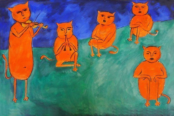 Выставка «Коты известных художников»