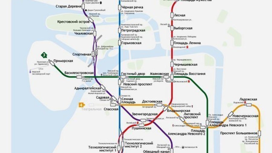 Альтернативные карты метро: