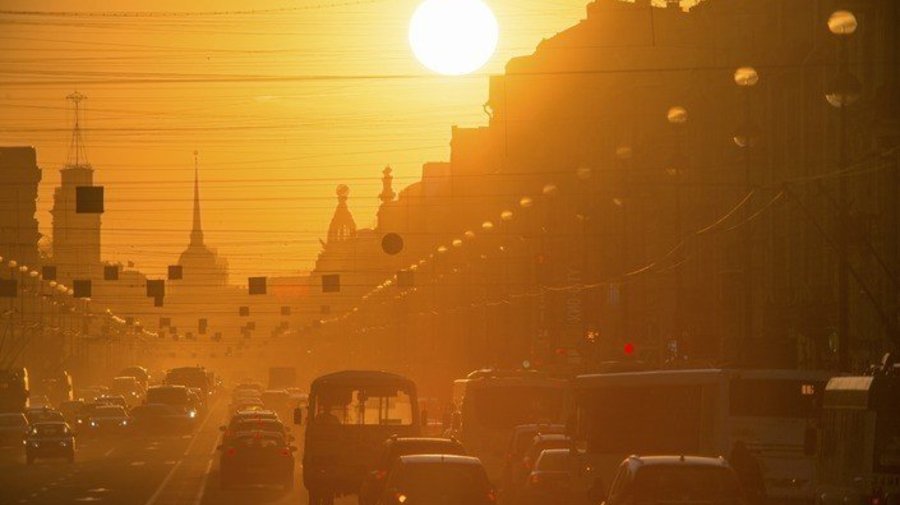 Петербург стал солнечным городом