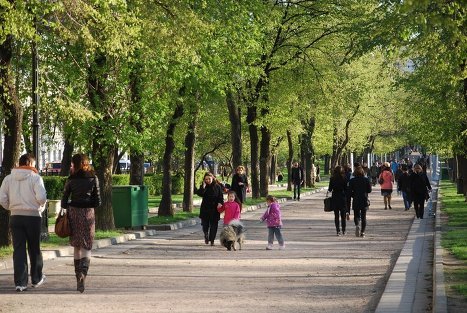 Стол длиною в бульвар