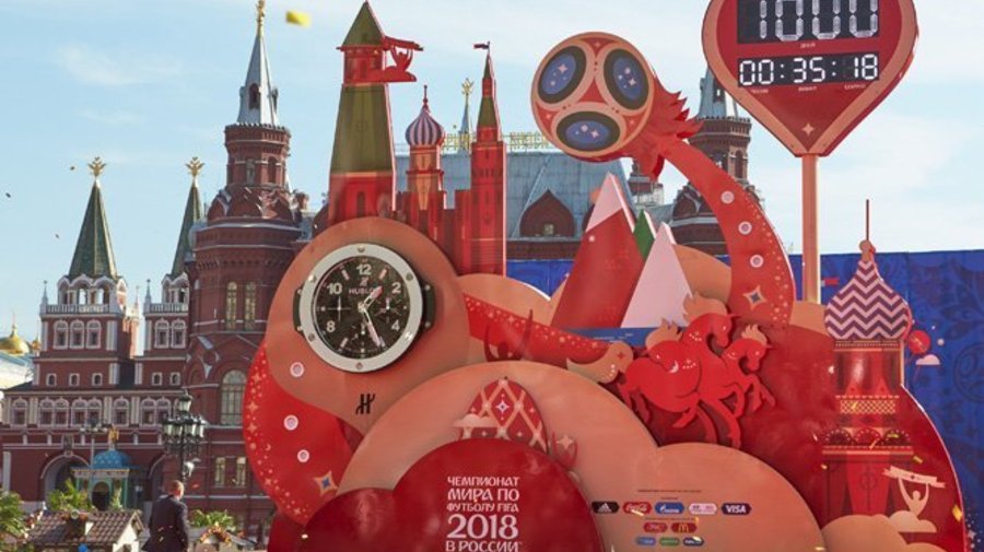 Часы обратного отсчета до старта ЧМ-2018 по футболу запустят в Петербурге