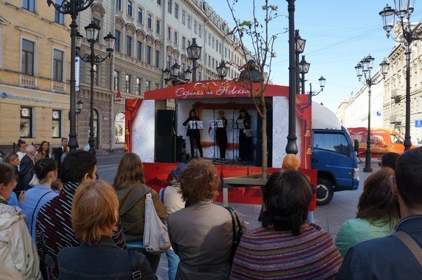 Бесплатные концерты «Скрипка на Невском»