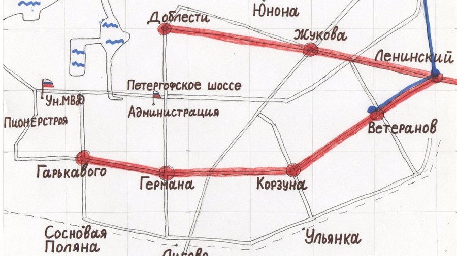 Петербуржцы собирают подписи за строительство альтернативного метро