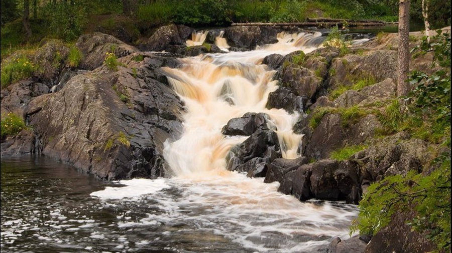 Водопад Ахвенкоски