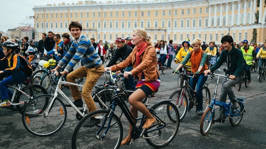 В Петербурге празднуют Всемирный день без автомобиля 
