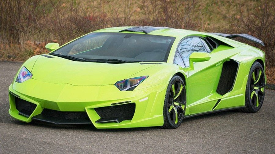 На Пулковском шоссе выставят суперкары Lamborghini