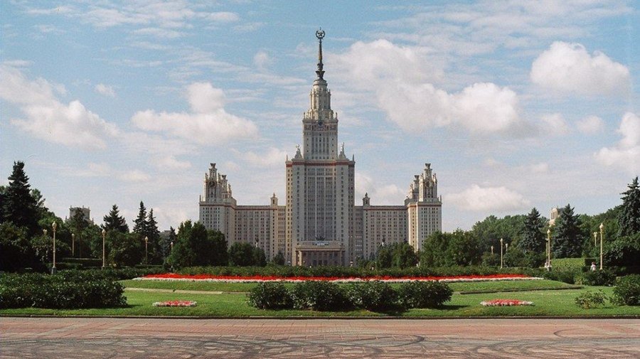 Последний этаж высотки МГУ