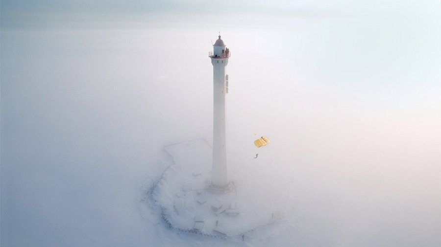 Задний створный маяк Морского канала 