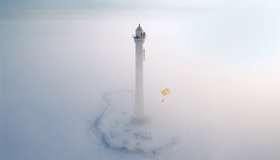 Задний створный маяк Морского канала 
