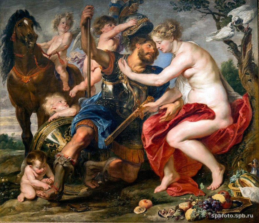 «Марс и Венера». Питер Пауль Рубенс, 1622–1625 годы