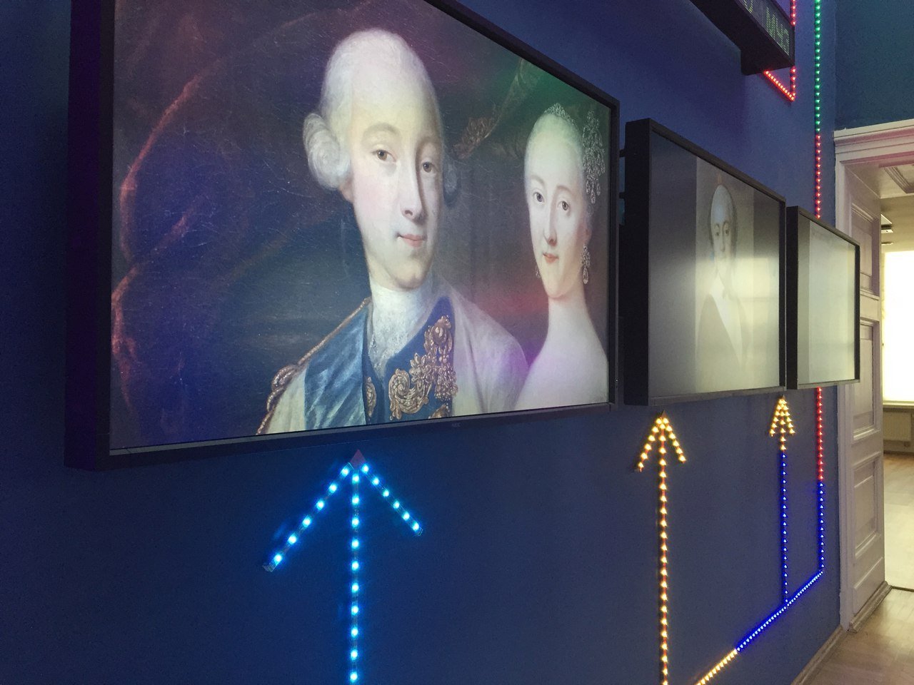 В Русском музее открыли мультимедийный зал с цифровыми картинами
