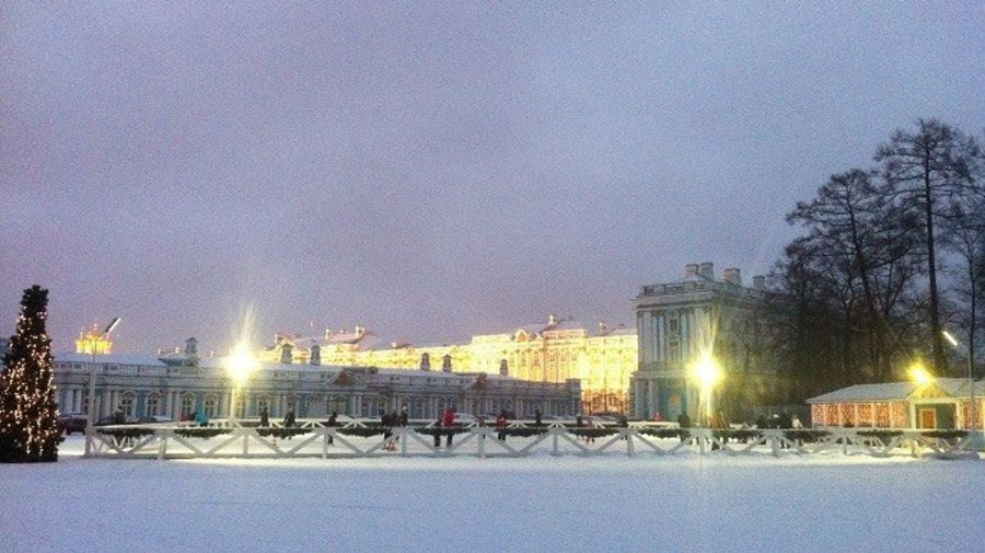 Большой каток в Царском Селе