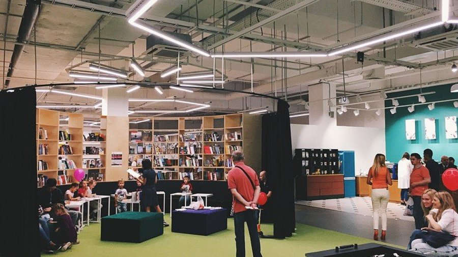 «Библионочь» в библиотеке Охта Lab