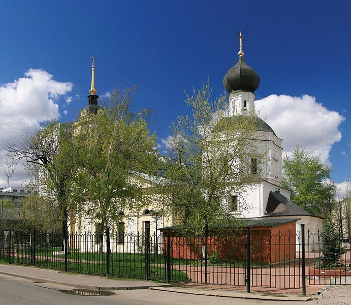 Храм Успения Пресвятой Богородицы в Казачьей слободе,  (ул. Большая Полянка, 37)