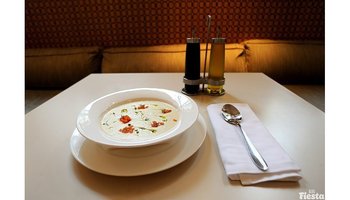 Крем-суп из топинамбура в «Арке»