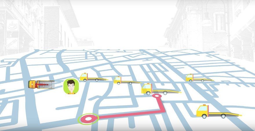 В Петербурге запустили мобильное приложение по быстрому вызову эвакуатора 