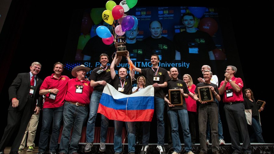 Студенты университета ИТМО в седьмой раз выиграли чемпионат мира по программированию 