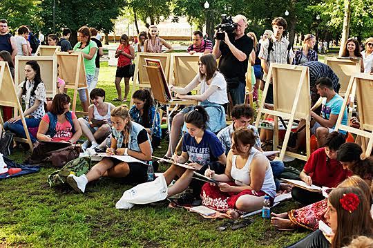 Художественный флешмоб «Знай музыку в лицо»
