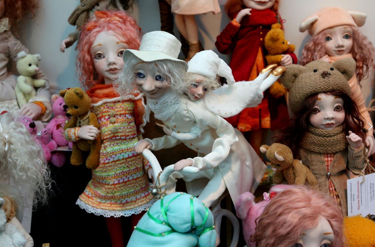Выставка кукол Ирины Медянцевой 