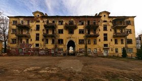 Заброшенные дома с привидениями на Андроньевской площади